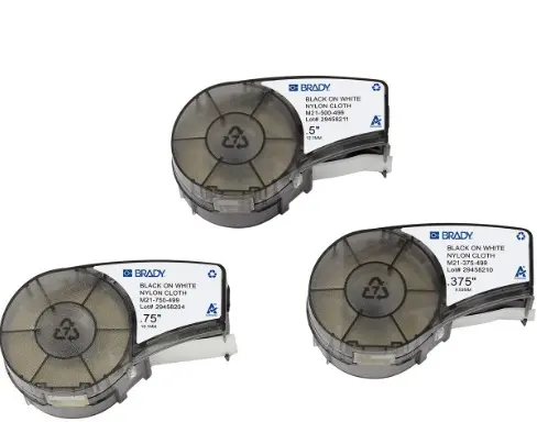 ETIQUETAS DE NAILON MULTIUSOS CON ADHESIVO AGRESIVO PARA IMPRESORA M21-499