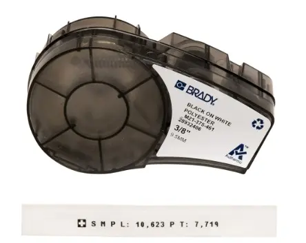 ROLLO DE ETIQUETAS DE LABORATORIO DE POLIÉSTER CRIOGÉNICO AUTOLAMINABLES PARA IMPRESORA M21