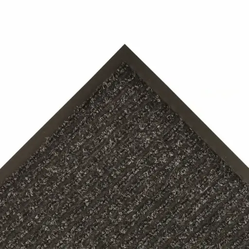 [NOT-117S0023CH] ALFOMBRA DE ENTRADA 2' X 3' CHARCOAL 61X91CM Heritage Rib™