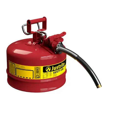[GSM-7225130Z] BIDÓN TIPO II AccuFlow™ CON MANGERA METÁLICA 1''. 2.5 GAL - 9 LITROS 
